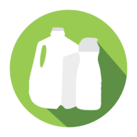 recycle bottles illustration