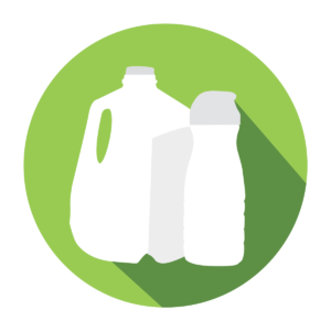 recycle bottles illustration