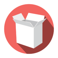 recycle cardboard illustration