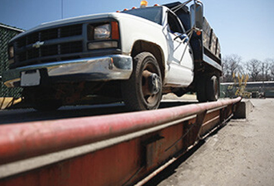Transfer Station Drop Off Scale