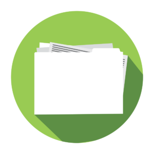 Office Paper Recycling Illustration